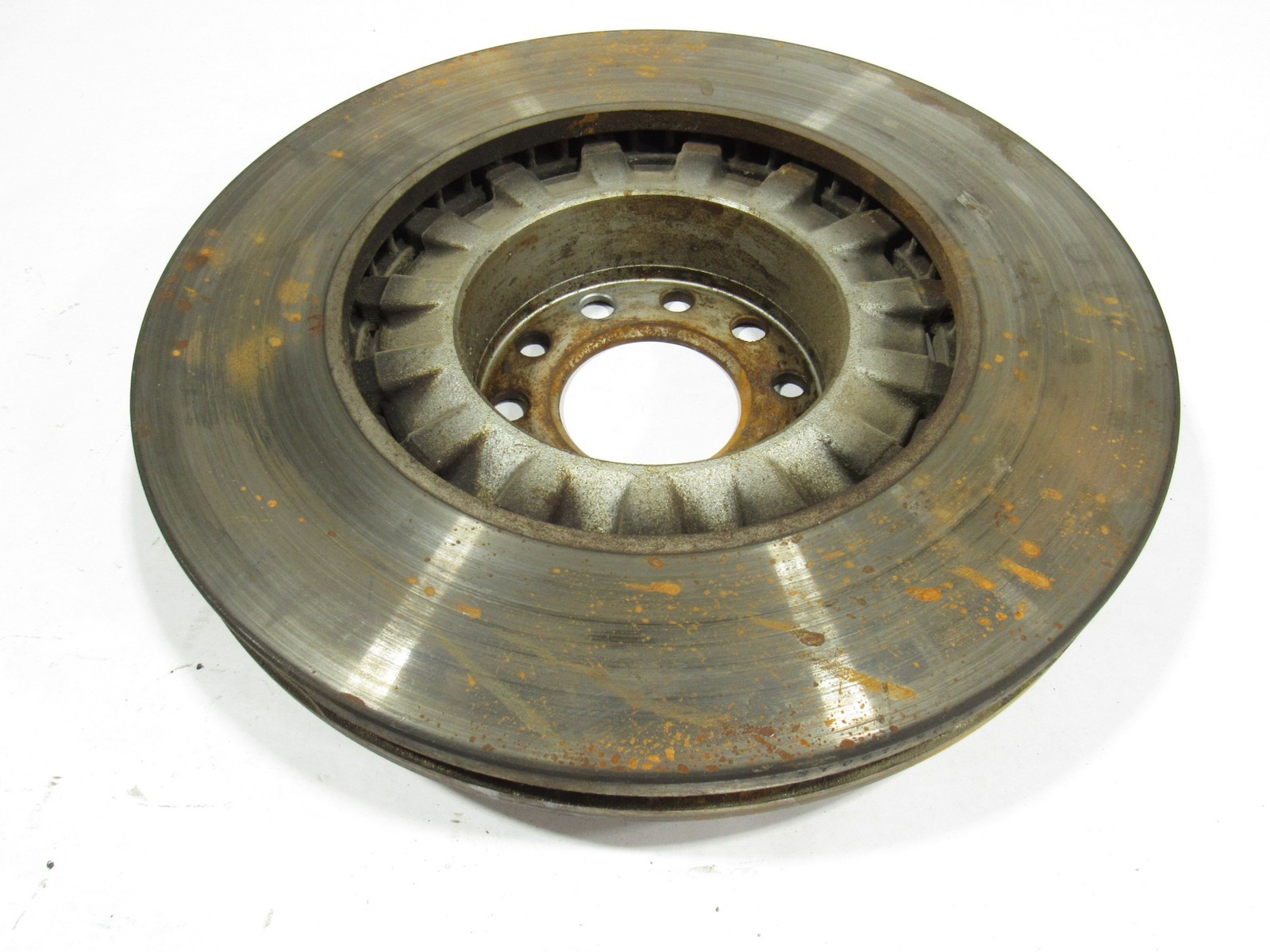 10-20 Bentley Mulsanne 2012 Front Left Driver Brake Disc Rotor @1