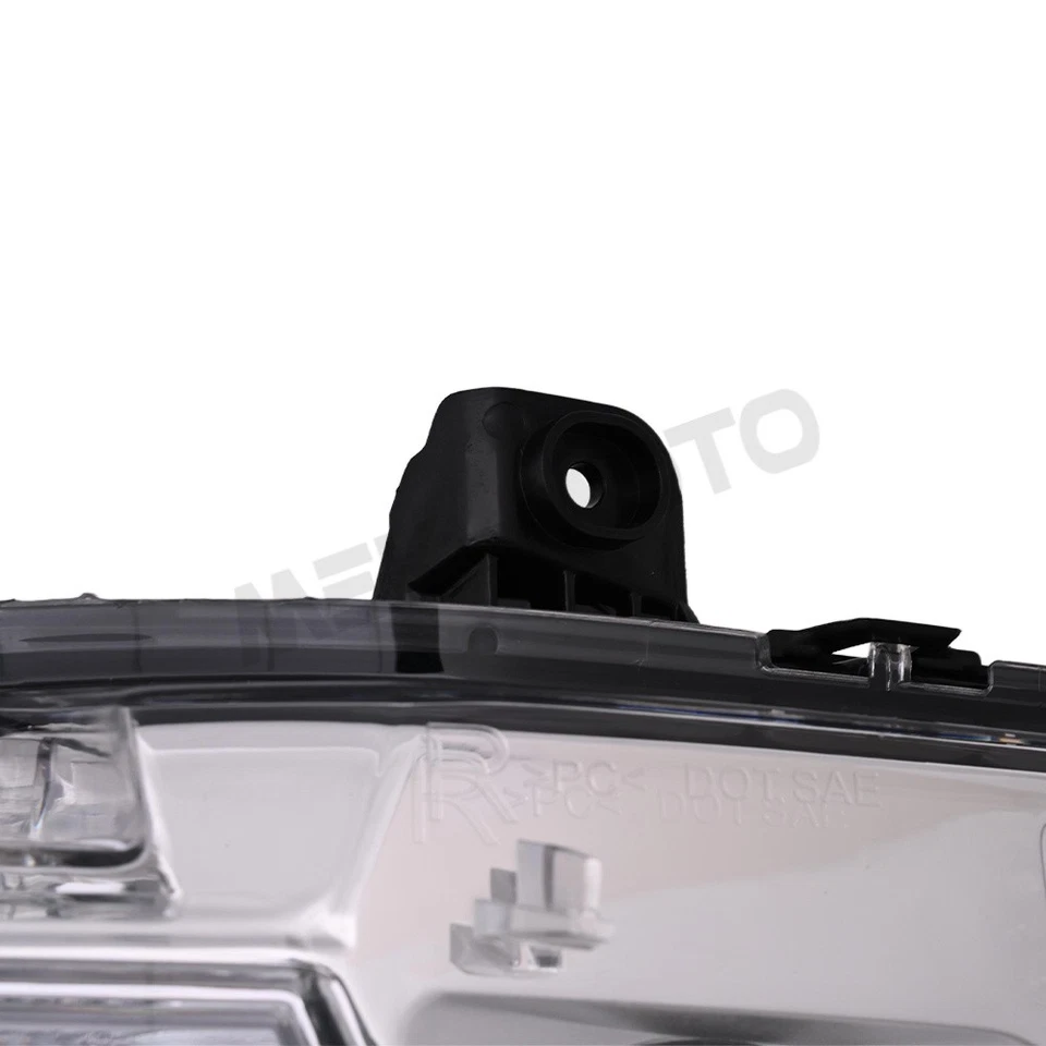 Luz antiniebla LED derecha DRL con intermitente para Ford Mustang 2018-2020 lado del pasajero Foto 4 de 4