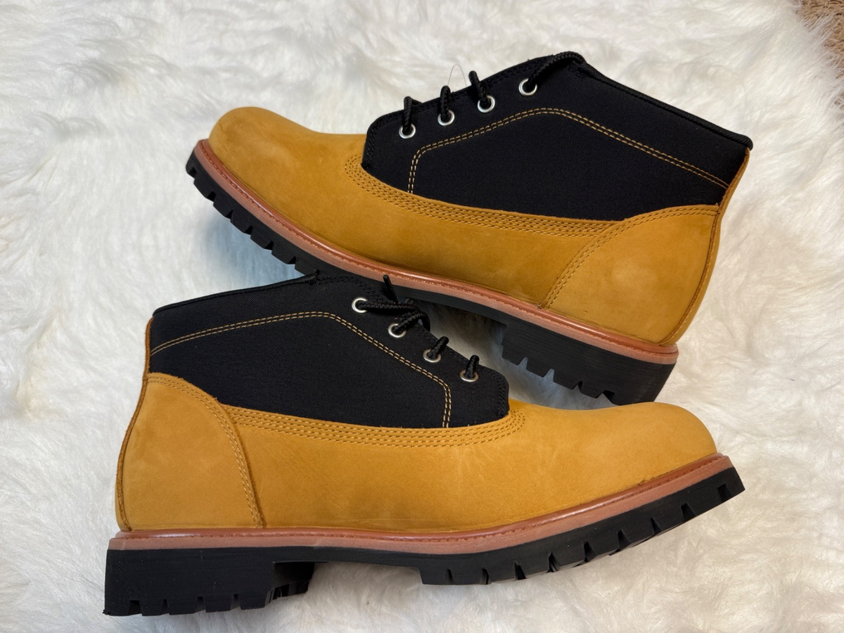 ユーキ様 Timberland 28cm 値下げ交渉⭕️ Timberland Premium Mid Lace-Up Chukka Wheat Black Size 12 Boots
