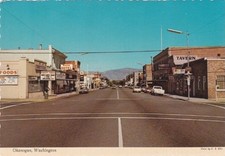 Downtown Street Scene-OKANOGAN, Washington