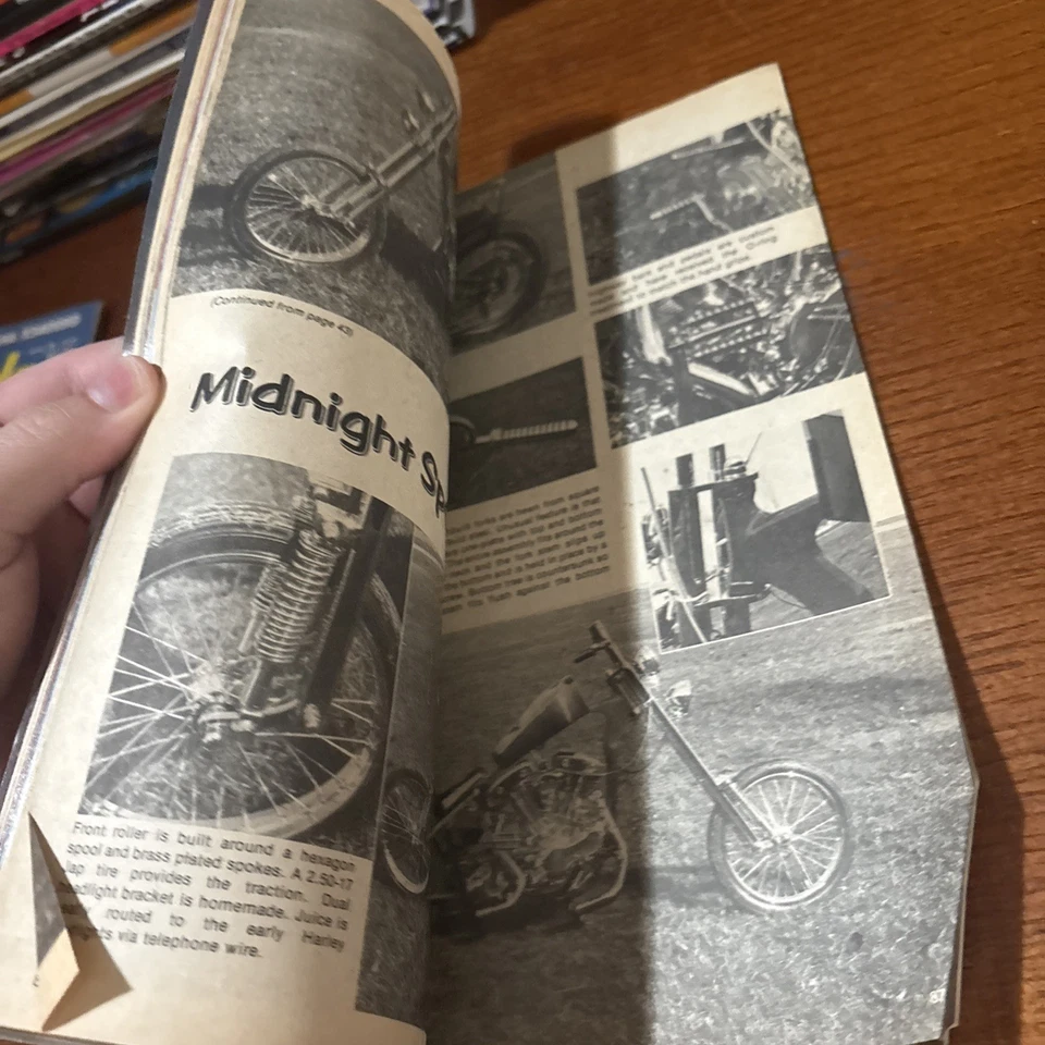 1976 Special Choppers Motorcycle World: Chevy V-8 Powered Trike Harley Davidson Foto 3 de 4