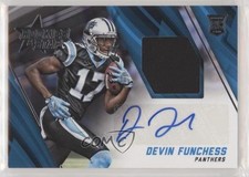 2015 Panini Rookies & Stars Rookie Jerseys Signatures Devin Funchess #7 Auto 3p0