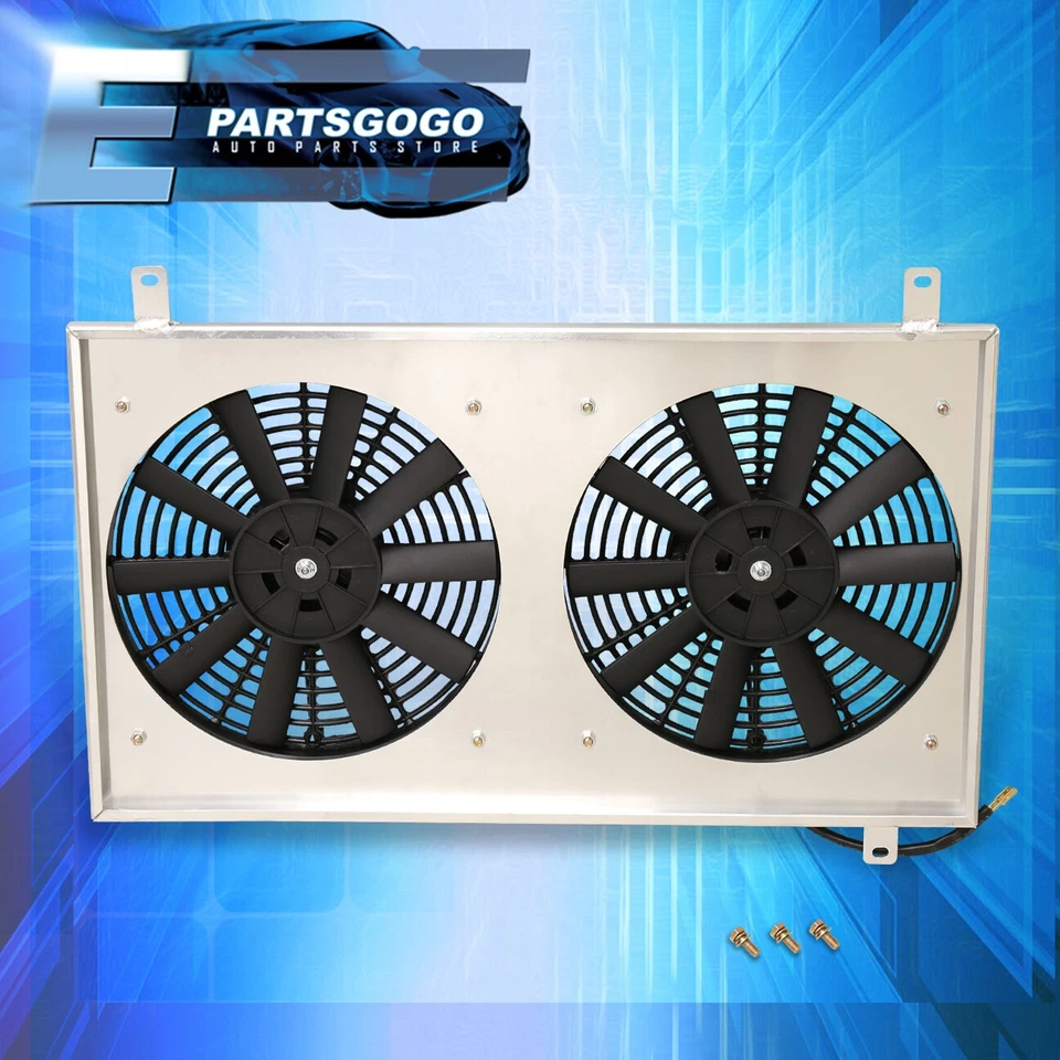 For 86-92 Supra A70 MK3 JZA70 M/T Aluminum Cooling Radiator Fan Shroud Mount Kit Foto 4 de 4