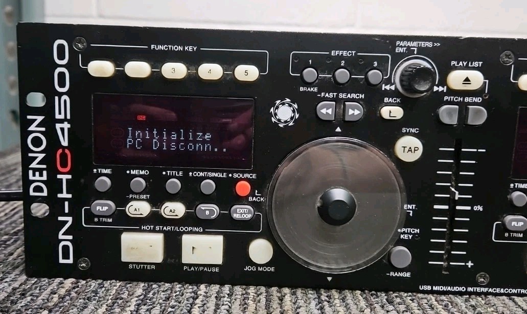 Denon DN-HC4500 USB MIDI/Audio Interface & Controller - FOR PARTS