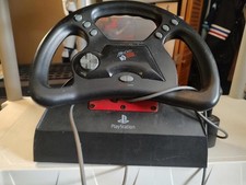 MadCatz PlayStation racing wheel