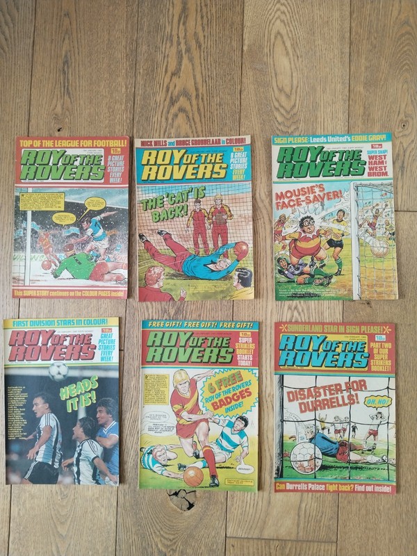 Roy of The Rovers 1983 24 issues + 1 Double Job Lot Bundle - 15/1 to 25/6