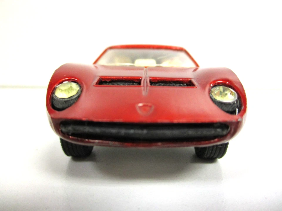 CORGI TOYS - WHIZZWHEELS - LAMBORGHINI MIURA P400 GT (MAROON) - BOX - Image 4 of 4