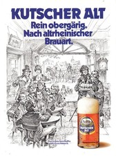 3w28145/ Reklame / Werbung aus 1979 &ndash; KUTSCHER ALT