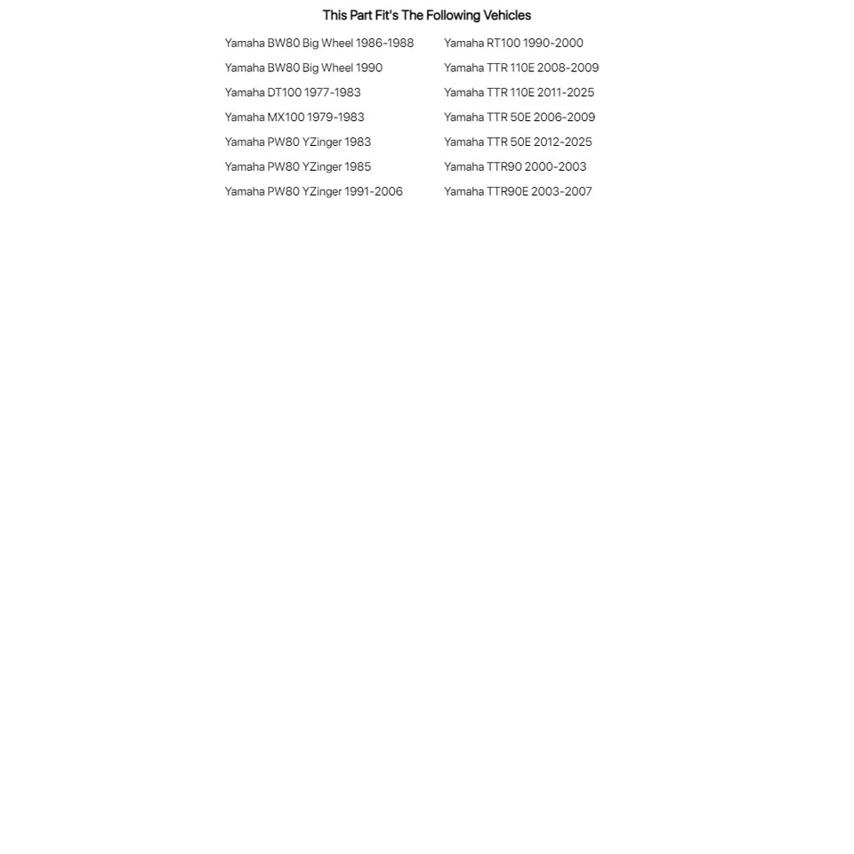 Primary Drive Rear Steel Sprocket 37 Tooth Black For Yamaha TTR 50E 2006-09,2012 Foto 3 de 4