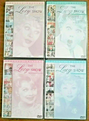 Lot of 4 NEW The Lucy Show - Lost Episodes Marathon DVDs Lucille Ball Comedy