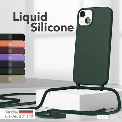 EAZY CASE Handykette für Apple iPhone Hülle mit Band Schutzhülle Kordel Handy Seil Case