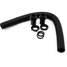 Water Butt Diverter Kit Black Easy Connect Downpipe to Water Butt Rainwater