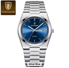 POEDAGAR Luxus Uhr Für Mann Wasserdicht