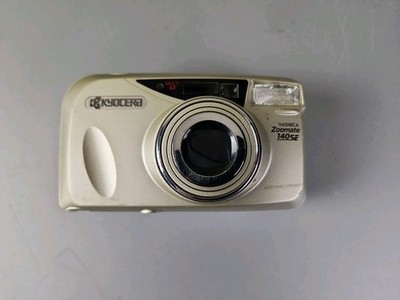 KYOCERA YASHICA Zoomate 140 SE 35mm Point and Shoot Film Camera Working