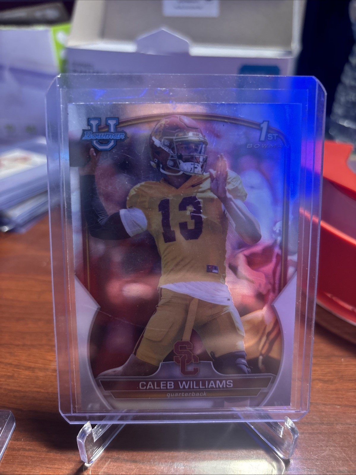 2022 Bowman University Chrome - Caleb Williams #50 (RC)