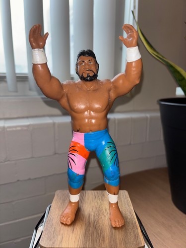WWF Haku LJN Wrestling Superstars Figure 1989 Tita...