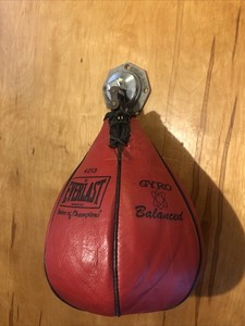 Everlast Vintage 1970s Speed Bag 4lb 4213 Made In The USA Leaking Bladder