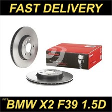 2x Brake Discs Pair Vented for BMW X2 F39 1.5D Front 2018 on B37C15A 294mm Set