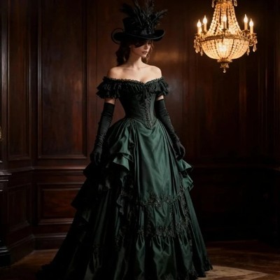 vintage green prom dresses Green Long Vintage Prom Party Dresses Formal Evening Dress cg25893 classygown