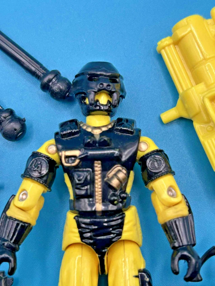 1993 Vintage GI Joe Lot 3.75 ARAH Cobra Alley Viper v2 & Card 100% Complete - Image 4 of 4