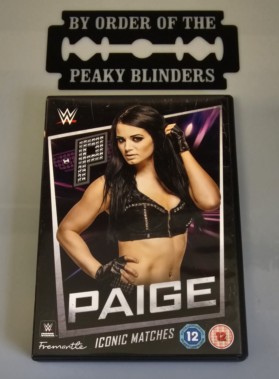 WWE PAIGE ICONIC MATCHES DVD