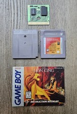The Lion King Original Nintendo Gameboy Game/Manual Tested + Working & Authentic