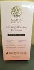 2 Advista Biotech Overnight Healing Eye Masks 10Pair Magic Eye Recovery Exp 4/23