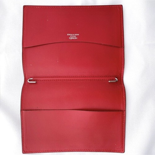 Hermes Pm Leather Agenda Notebook Cover Note Genuine Size: 13.5cm x 10cm - 第 2/9 張圖片