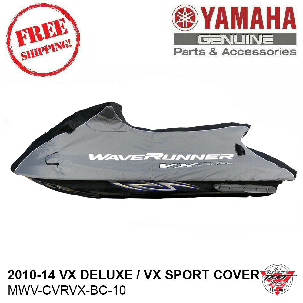 Yamaha OEM 2010-2014 VX Deluxe / VX Sport Waverunner Cover - MWV-CVRVX-BC-10 Yamaha OEM 2010-2014 VX Deluxe / VX Sport Waverunner Cover - MWV-CVRVX-BC-10