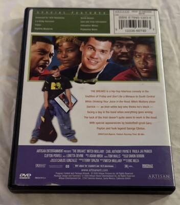 The Breaks (DVD, 2000) Tested w/Insert Widescreen Mitch Mullany