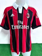 MAGLIA MILAN 20 NO MATCH WORN ISSUE SHIRT JERSEY VINTAGE CAMISETA 2012/2013