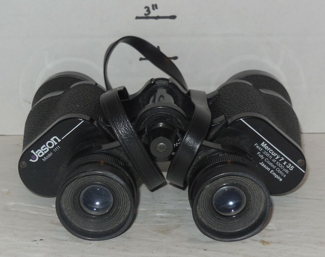 Jason model 1111 Binoculars Mercury 7x35 358 Ft. At 1000 yds Fully