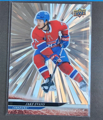 Jake Evans - 2024-25 UD Series 1 Outburst Silver #99 - MONTREAL CANADIENS - Photo 2 sur 3