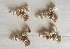 SWELL TRIMMINGS 2 PAIRS MINI FRINGE TASSELS BEIGE REF 154MPPB