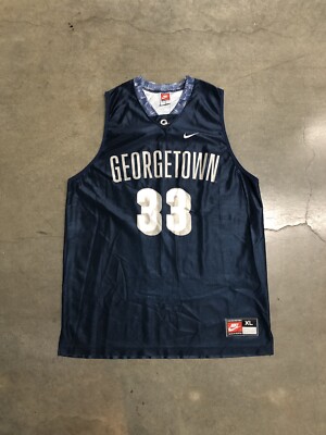 Vintage 90's Nike Georgetown Hoyas Basketball Jersey #33 Mens XL
