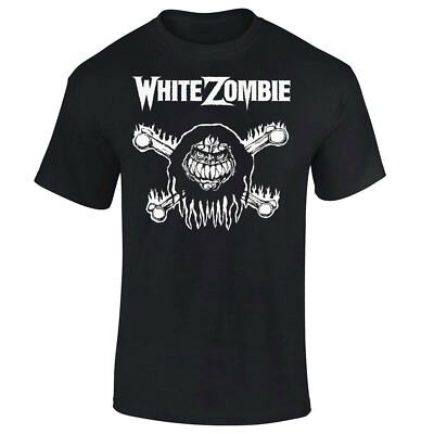 WHITE ZOMBIE cd lgo MONSTER BONES MAKE THEM DIE Offcl SHIRT LRG New rob zombie