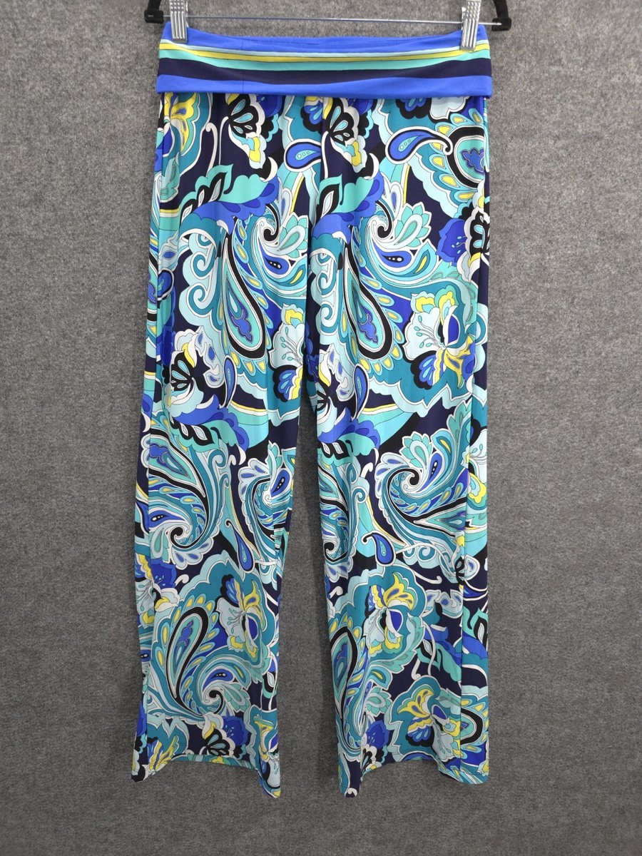 Trina Turk Swim Spa Collection Pants Womens XS Low Rise Wide