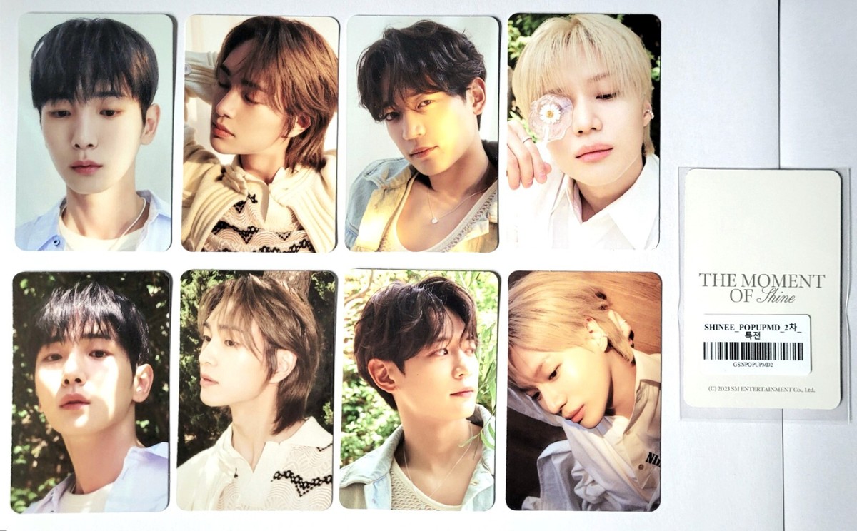 SHINEE -HARD8 -THE MOMENT OF SHINEE POP-UP PHOTOCARD (SELECT