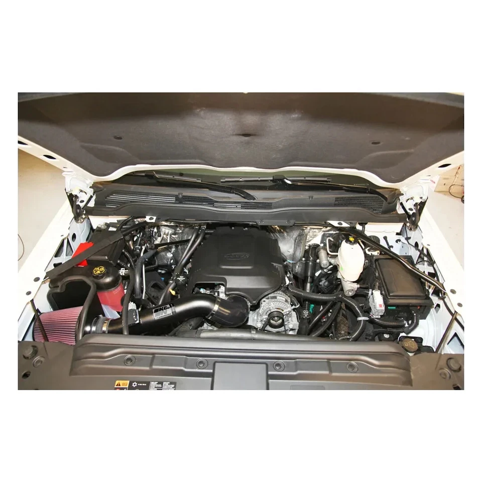 Kit de admisión K&N serie 77 Perf para Silverado GMC Sierra 2500 3500 2015 6,0 L V8 Foto 2 de 4