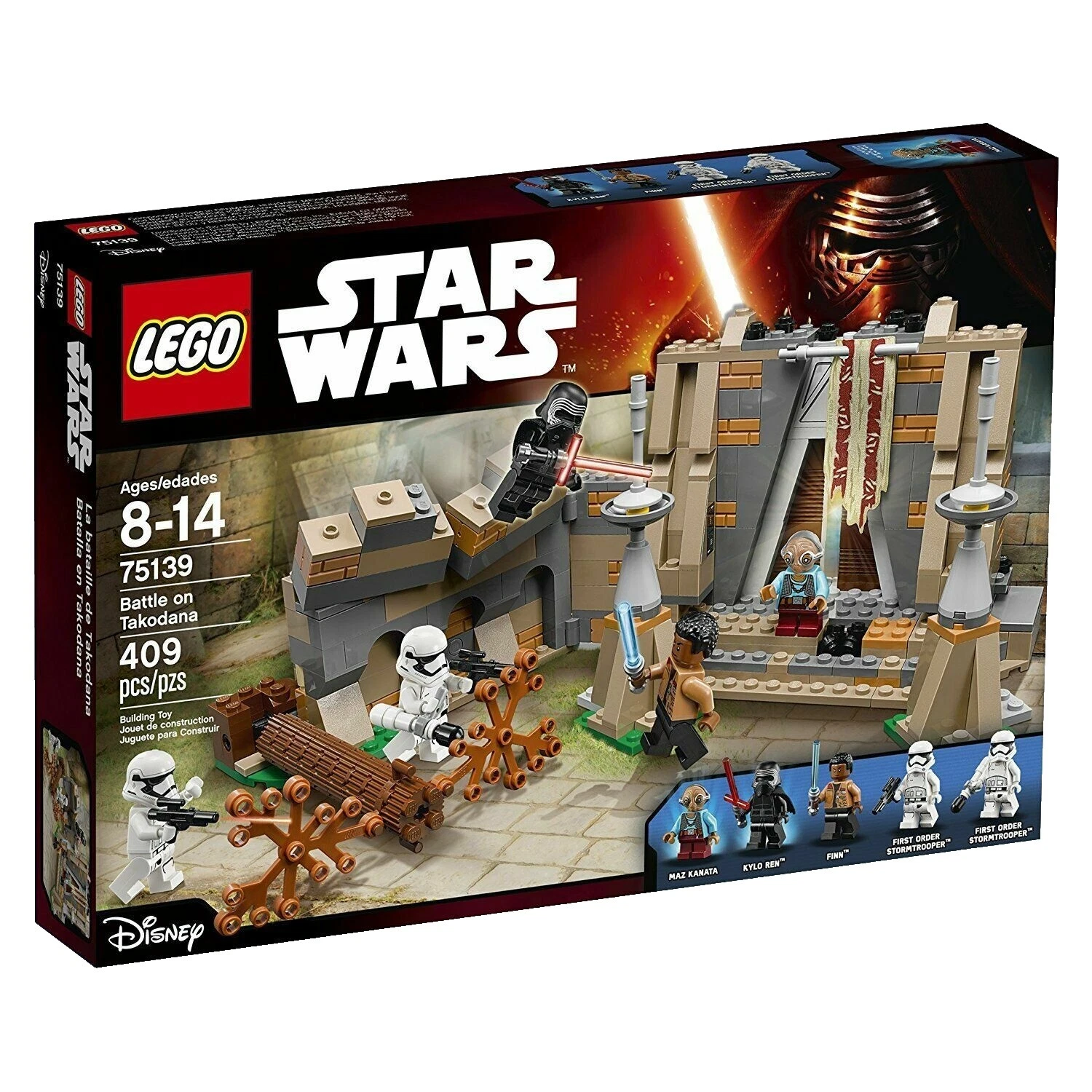 Batalla EN takodana Caja STAR WARS LEGO (r) juegos completos y paquetes
