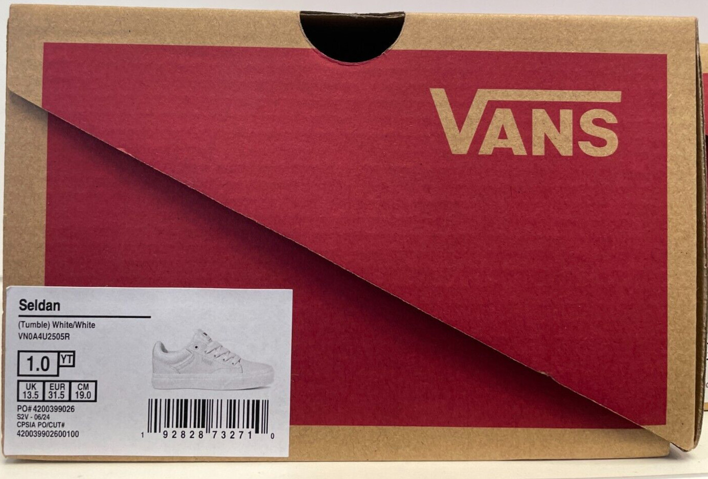 Vans Seldan Sneaker SIZE 1 YOUTH