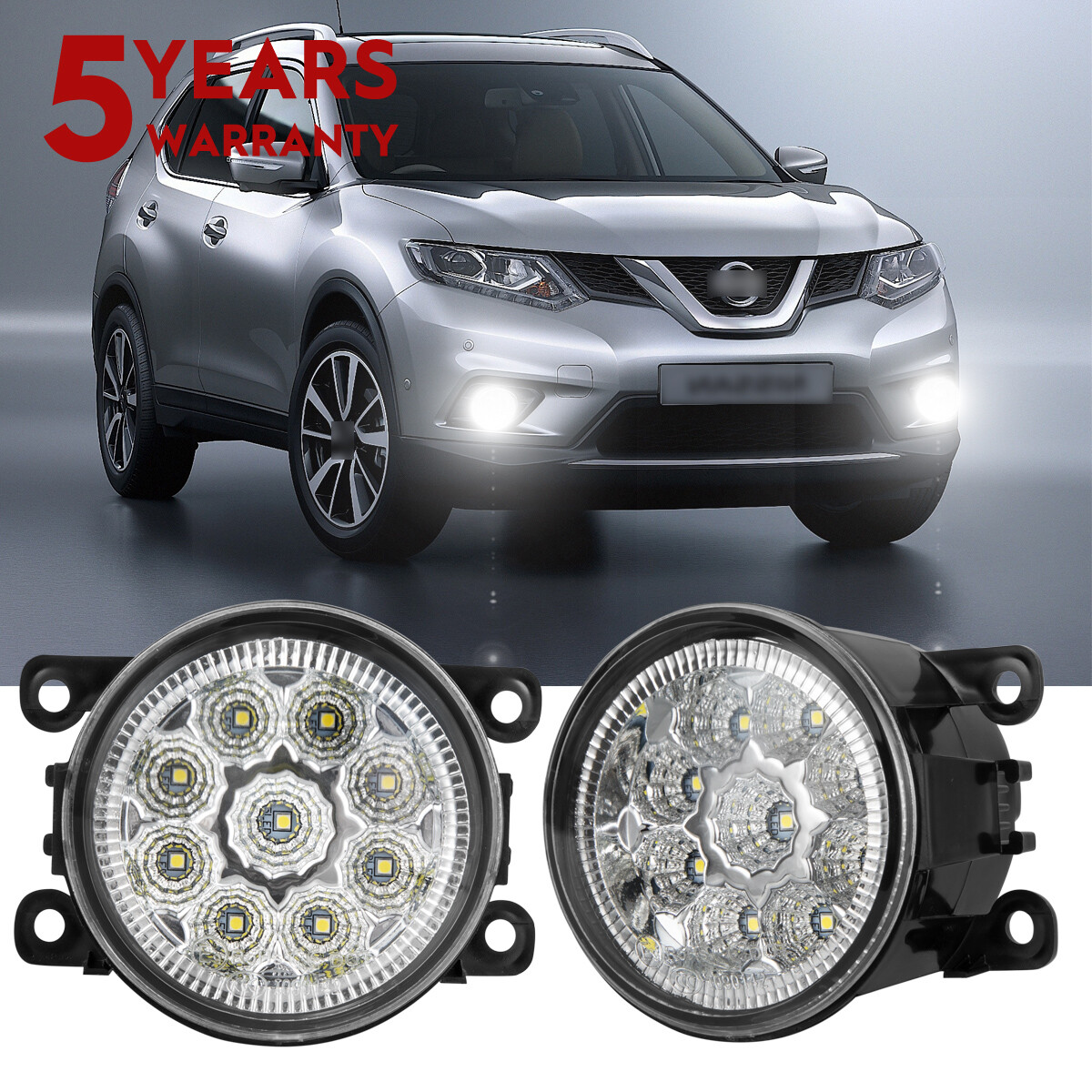 2x H11 55W Car Fog Light Bulbs Left & Right Auto Accessories