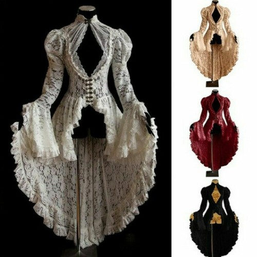 Steampunk Corset Dress Plus Size Gothic 