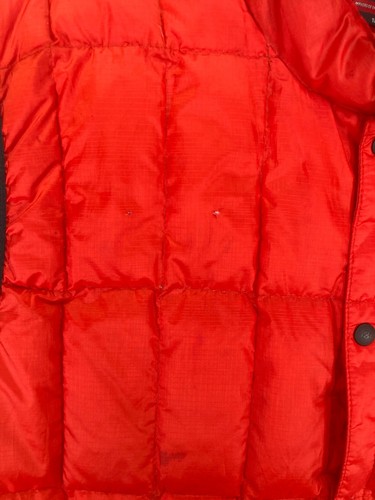 Victorinox Vest Mens Large Red Down Duvet Soft Shell Swiss Army Full Zip Nylon - Picture 4 of 14
