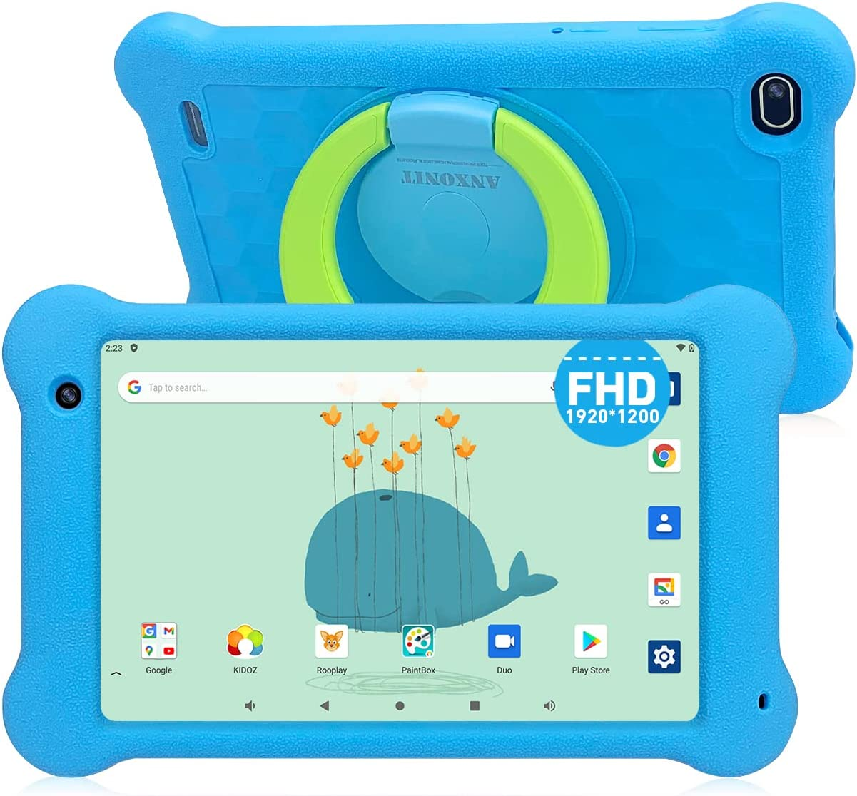Kids Tablet, 7 Inch Wifi Android 11 Tablet for Kid, Full HD 1920X1200 IPS Screen-image