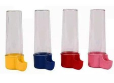 4-Pack Automatic Bird Water Feeder Acrylic Canary Finch Drinker 4oz