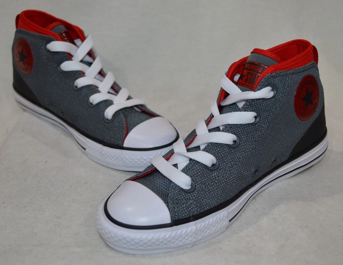 Converse Boy&#039;s CTAS Syde Street Thunder/Casino/W Mid-Top Sneakers - Size NWB | eBay