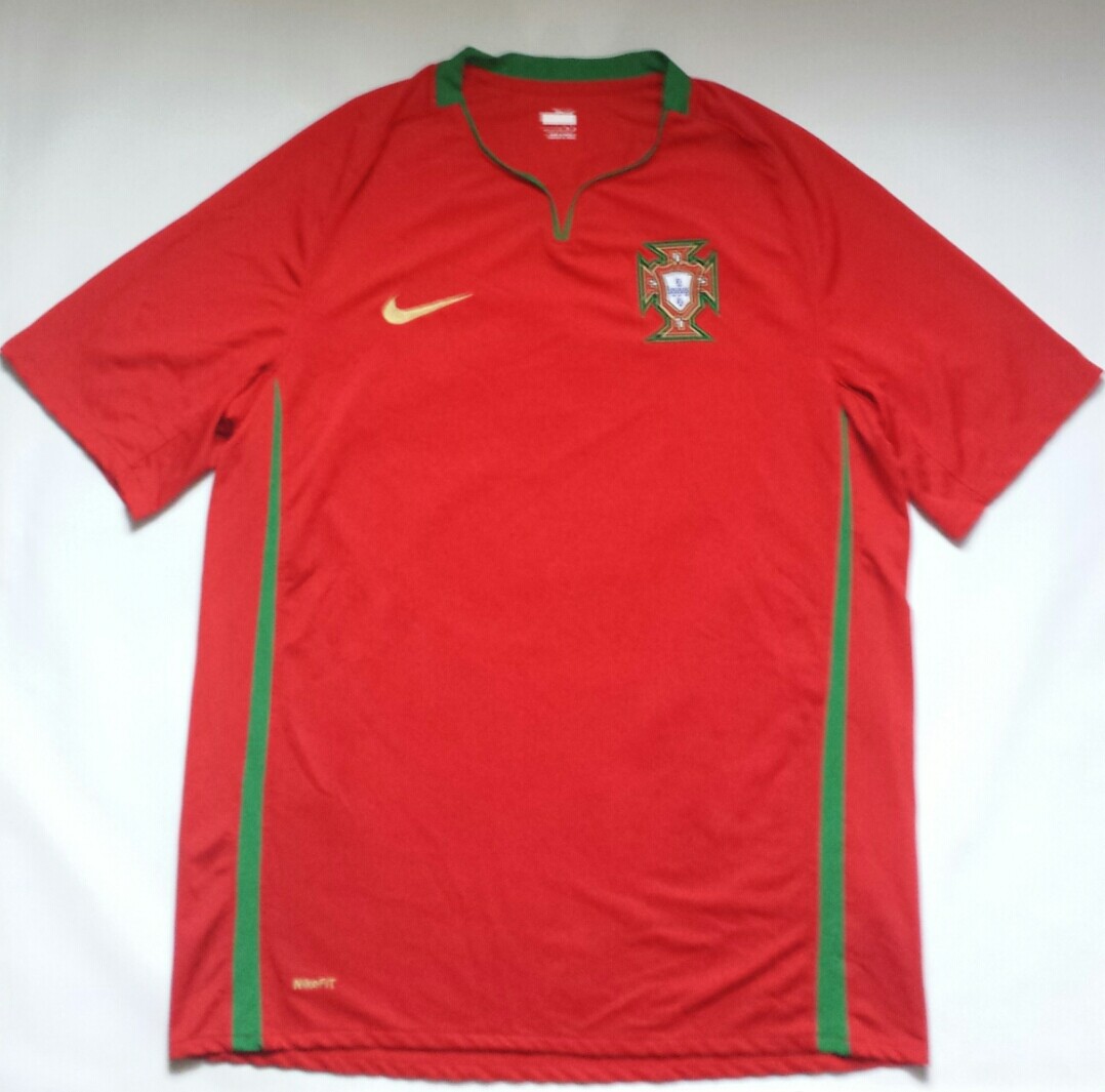 Vintage Portugal National Soccer Team Nike Fit Jersey Size L | eBay