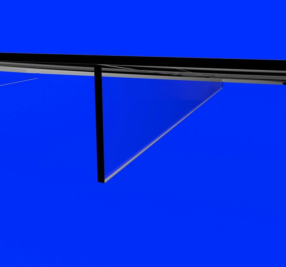 Lichtschachtabdeckung / Regenschutz aus Acryl transparent für Kellerschacht - Bild 2 von 4