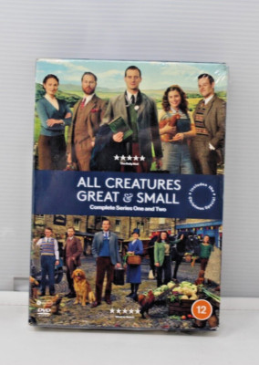 All Creatures Great & Small:Series 1 & 2 (DVD) Region 2 - NEW (Seal tears)